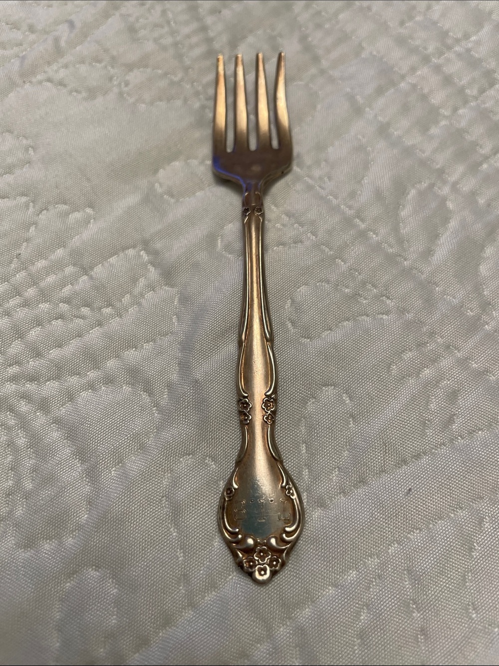 Vintage COMMUNITY Affection Pattern Small Cocktail Seafood or Child’s Fork